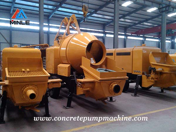 diesel concrete pump trailer factory