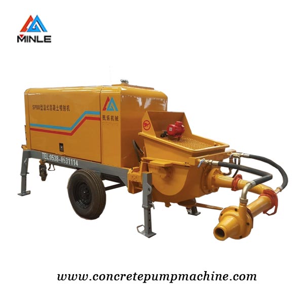 wet shotcrete machine