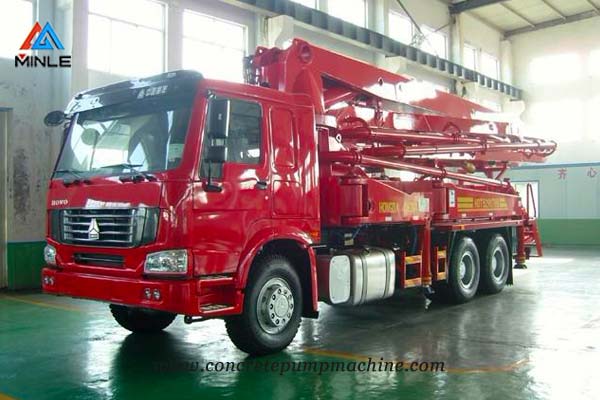 Concrete Boom Pump Truck