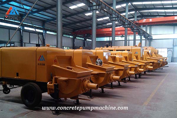 Concrete Pump Trailer factory