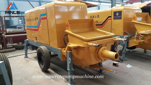 Shotcrete Pump was Export to New Zealand