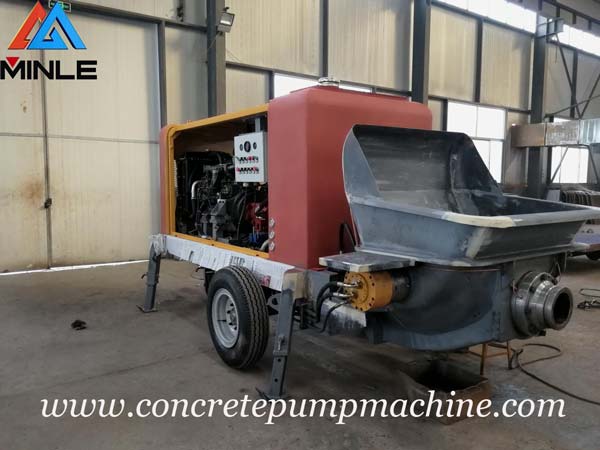 Chadian Customer Will Visit Our Factory and Place A New Order for Portable Concrete Pump Machine