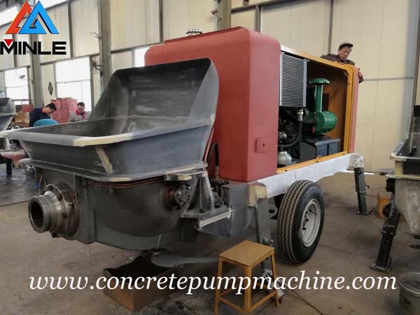 Chadian Customer Will Visit Our Factory and Place A New Order for Portable Concrete Pump