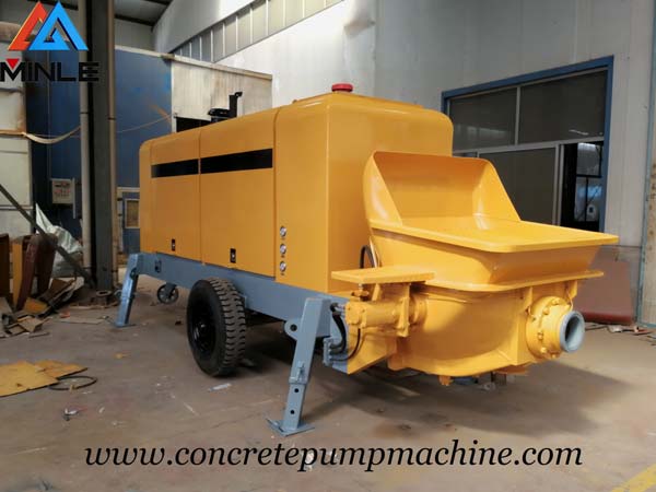 Concrete Pump Customer from Niger Visited MINLE MACHINERY