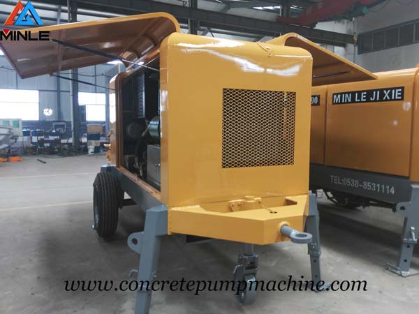 Concrete Pump Trailer was Exported to Philippines Concrete Pump Trailer was Exported to Philippines