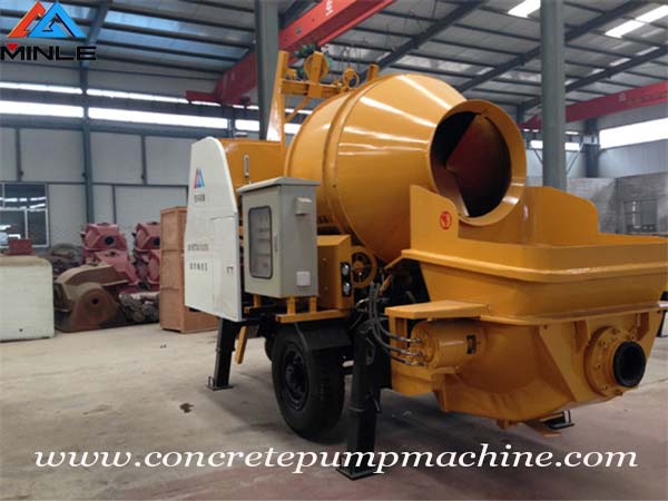 Electric Concrete Mixer Pump was Exported to Dubai