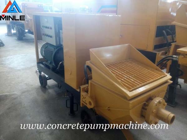 Electric Concrete Pump was Exported to Uganda