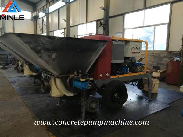 Four Sets Concrete Pump were Exported to Vietnam Four Sets Concrete Pump were Exported to Vietnam