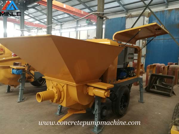 Four Sets Mining Concrete Pump Machine were Exported to Vietnam