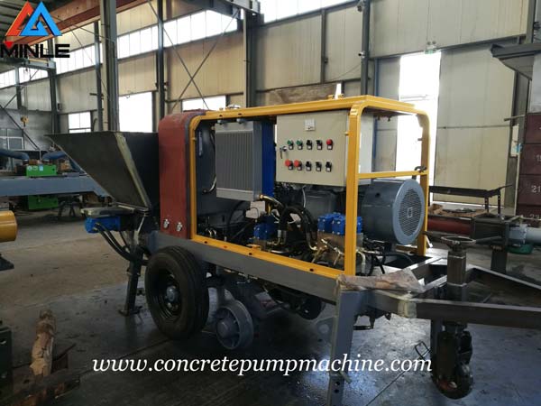Four Sets Mining Concrete Pump were Exported to Vietnam Four Sets Mining Concrete Pump were Exported to Vietnam
