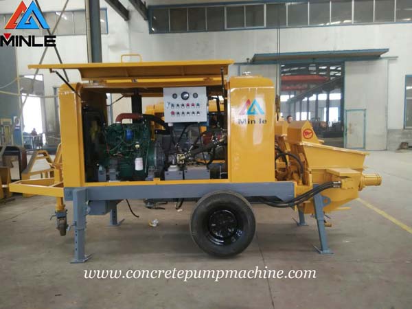 Mobile Concrete Pump was Exported to Malawi