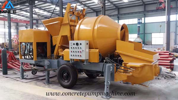 Concrete Mixer with Pump Was Exported to Philippines