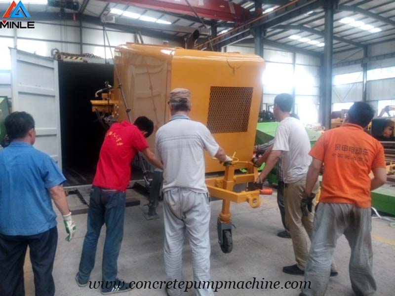 Second Mini Shotcrete Pump Machine Order from SPAIN Client