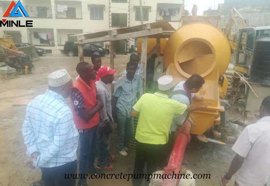 Why concrete mixer pump is more popular for foreign clients