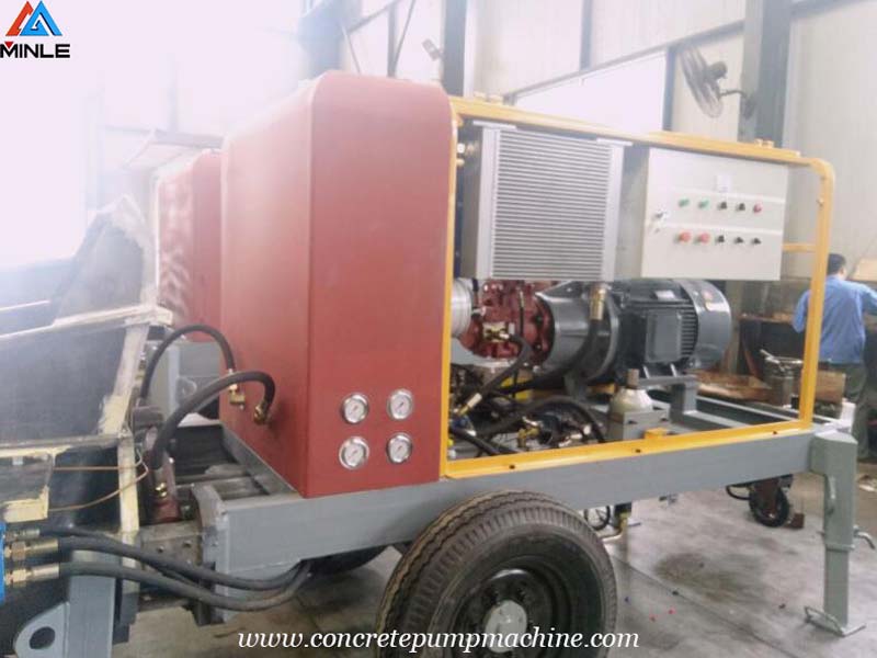 Electric Concrete Pump was Exported to Russia