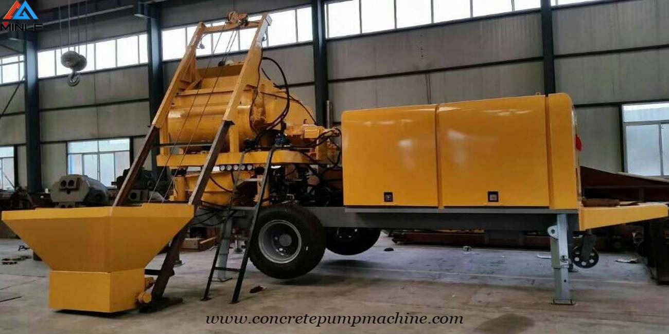JS500 Concrete Mixer with Pump was exported to Vietnam for Building Construction JS500-Concrete-Mixer-with-Pump-was-exported-to-Vietnam-for-Building-Construction
