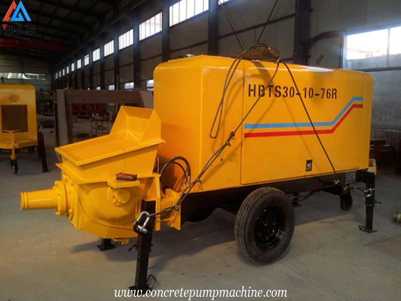 Trailer Concrete Pump Was Exported to THAILAND