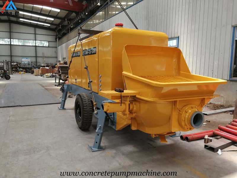 60 Cubic Meters Per Hour Trailer Concrete Pump for Sale in Philippines