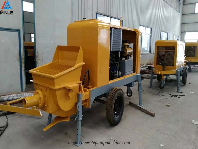 Trailer Concrete Pump to Philippines