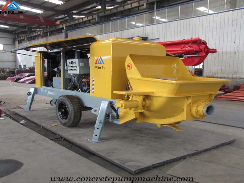 Concrete Pump Trailer Application and Features