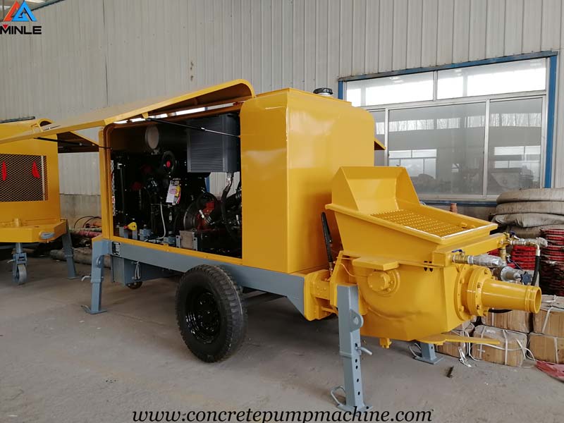 Shotcrete Pump Was Exported to Colombia Shotcrete Pump Was Exported to Colombia