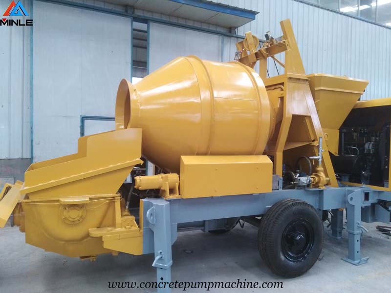 Concrete Line Pump with Mixer Was Export to Vietnam