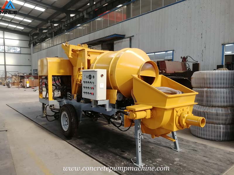 Concrete Mixer Pump Was Exported to Maldives