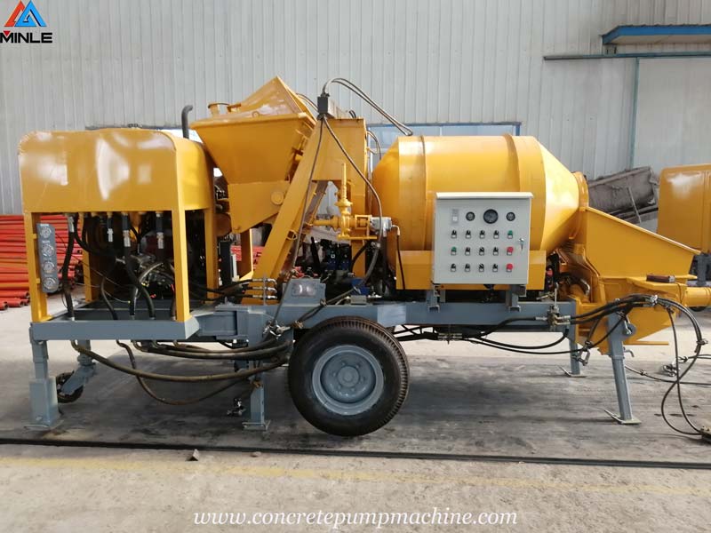 Concrete Mixing Pump Was Exported to Maldives