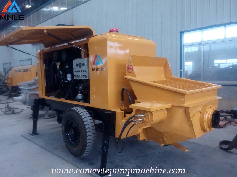 Stationary Concrete line Pump Was Export to Bangladesh