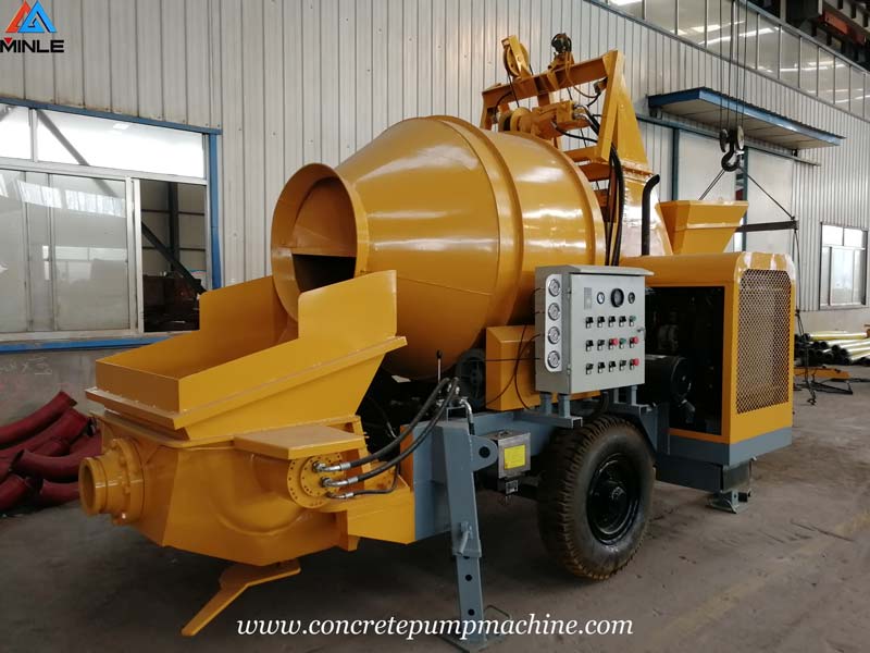 Turkish Customer Customized Second Concrete Mixer Pumping Machine