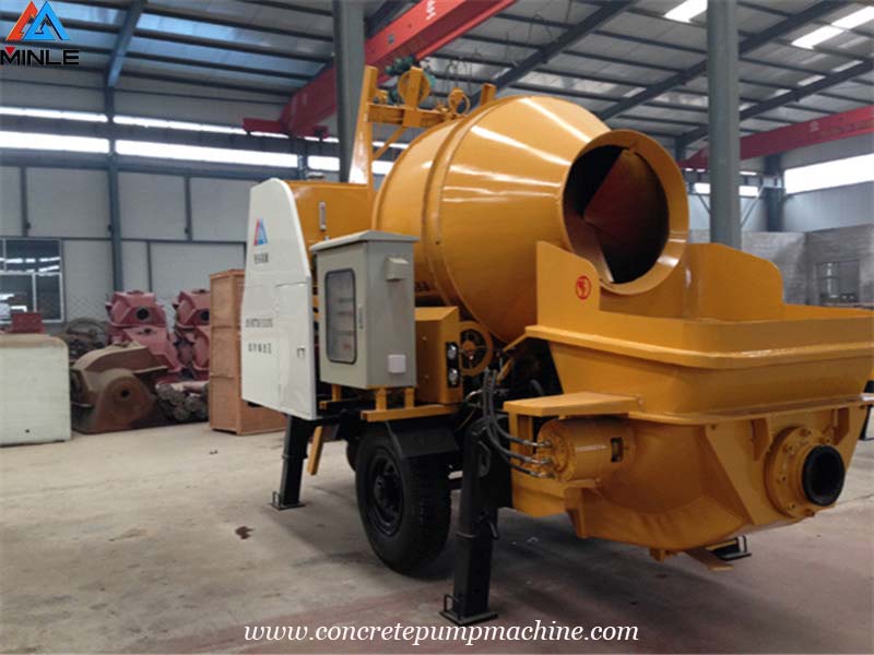 Electric Concrete Mixing Pump Was Exported to Indonesia