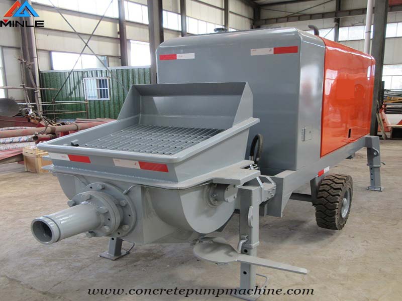 Stationary Concrete Pump Trailer