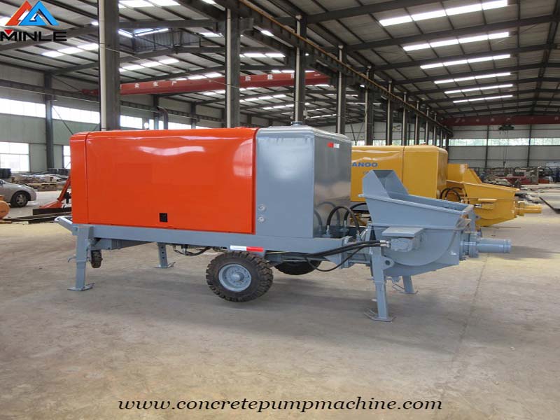 Concrete Pump Trailer Mounted