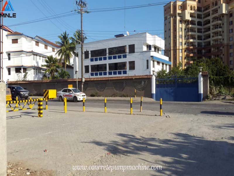 Concrete Pump Trailer was Exported to India