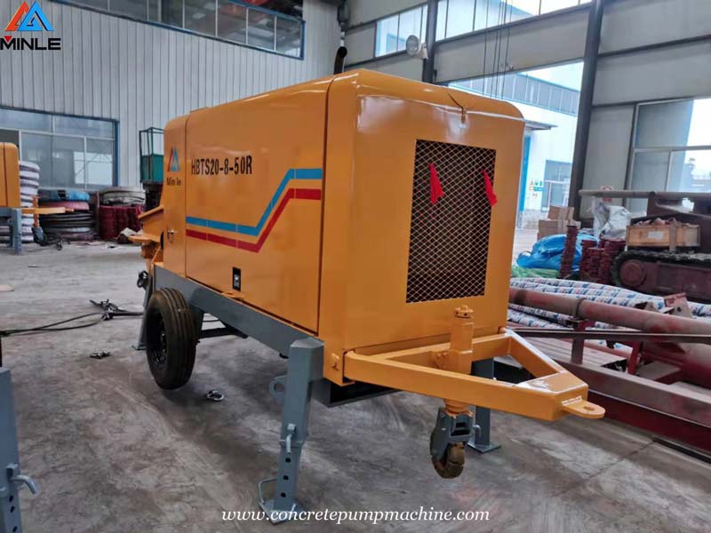 Mini Concrete Pump Was Exported to Myanmar