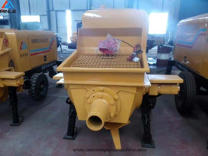 Concrete Trailer Pump was Export to Cambodia